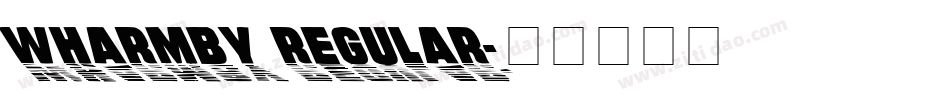 Wharmby Regular字体转换